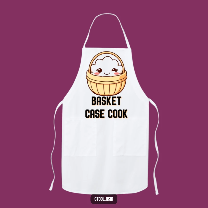 Funny Wobbling Dim Sum Basket Apron: Hilarious Kitchen Wear