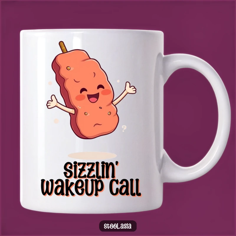 Funny Skewer Flamenco Master Mug: Hilarious Grilling Gift for Foodies