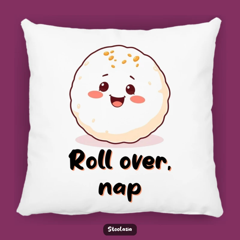 Funny Takoyaki Joy Pillow: Cozy & Hilarious Comfort Item