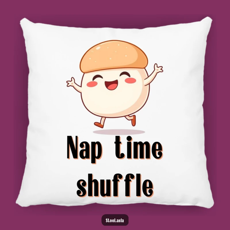 Funny Steamed Bun Dance Pillow: Cozy & Hilarious Comfort Accessory