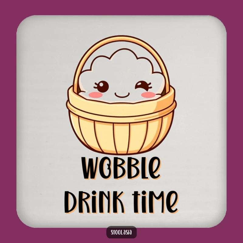 Funny Dim Sum Coaster: Hilarious and Protective Drink Accessory