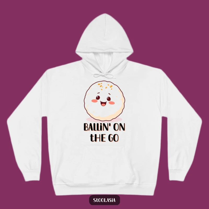Funny Takoyaki Roll Hoodie: Cozy & Hilarious Japanese Snack Gift