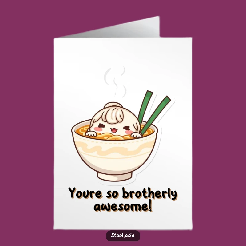 Free Printable Noodle Bowl Congrats Card: Steamy Success, Downloadable!